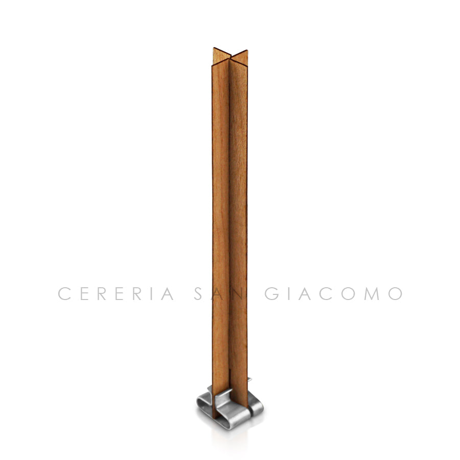 Stoppini in legno "Croce WoodWick" 0.8 mm.