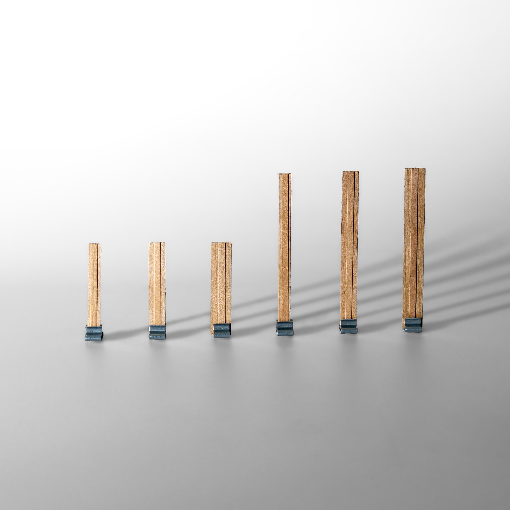 Stoppini in legno "Crackling Booster" con Clip di supporto confezione da 10