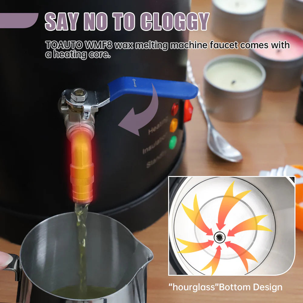 ToAuto 8L Wax Melter