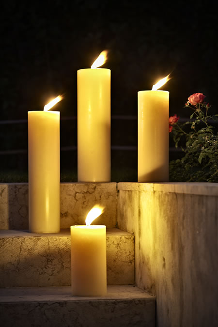 Candele Cilindriche da Giardino &