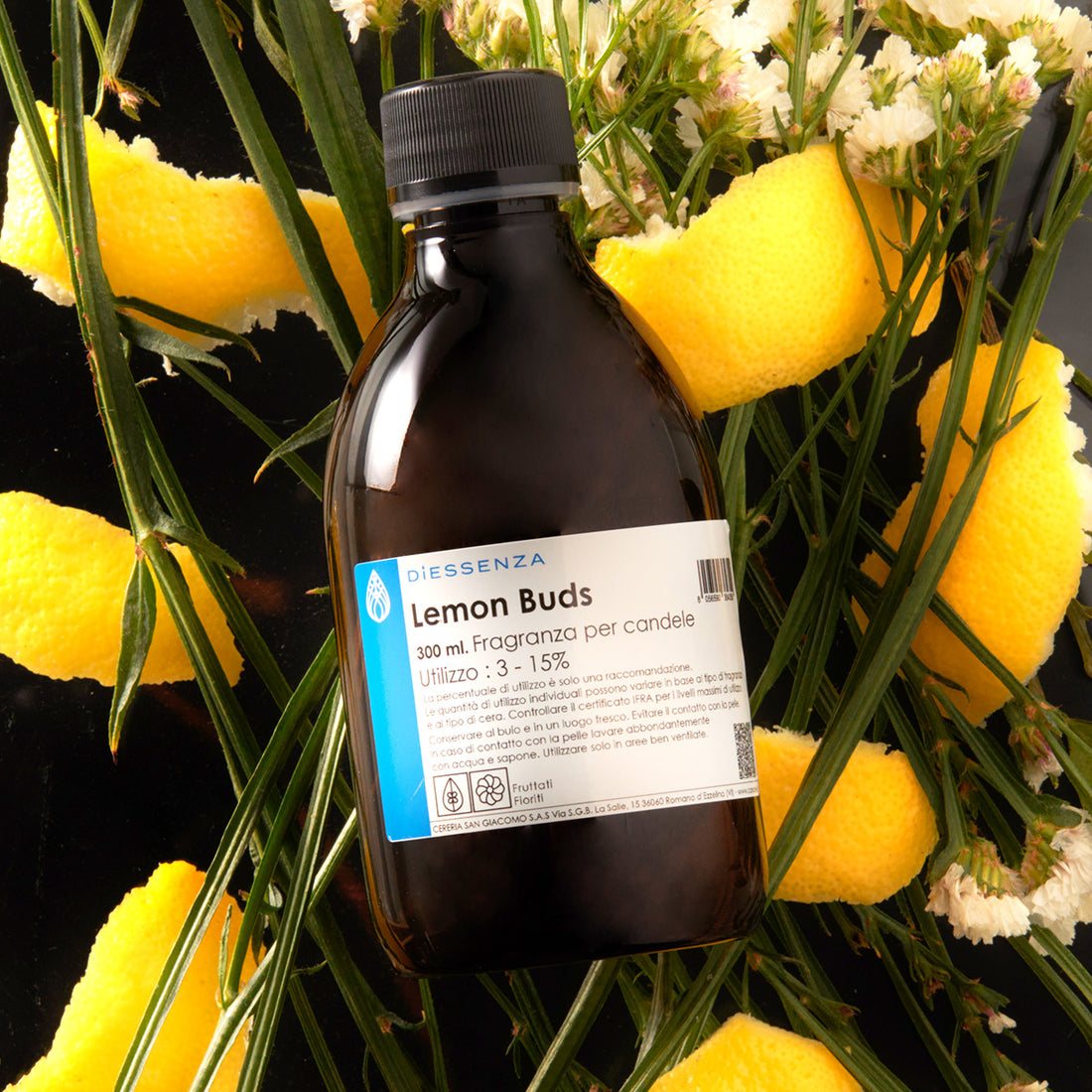 Lemon Buds candle fragrance for soy and paraffin